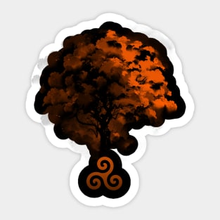 Celtic Druid Tree Sticker